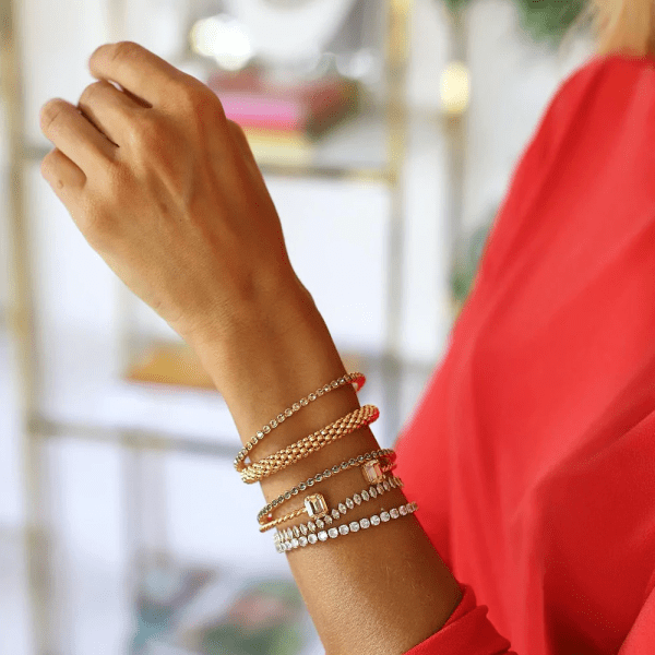 Caroline Svedbom - Armband Rope Guld