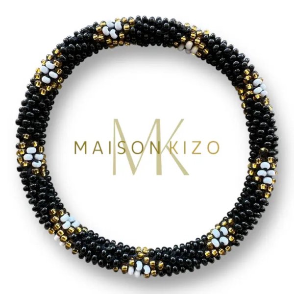 Maison Kizo - Armband Nepal Pattern Noir Bloom