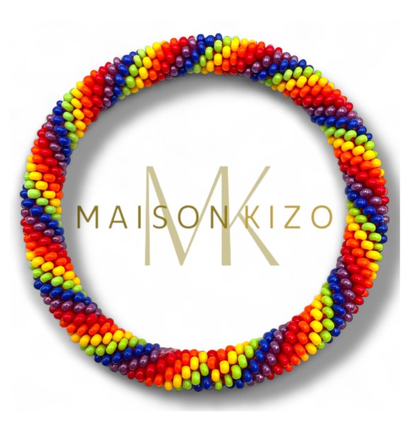 Maison Kizo - Armband Nepal Pattern Rainbow