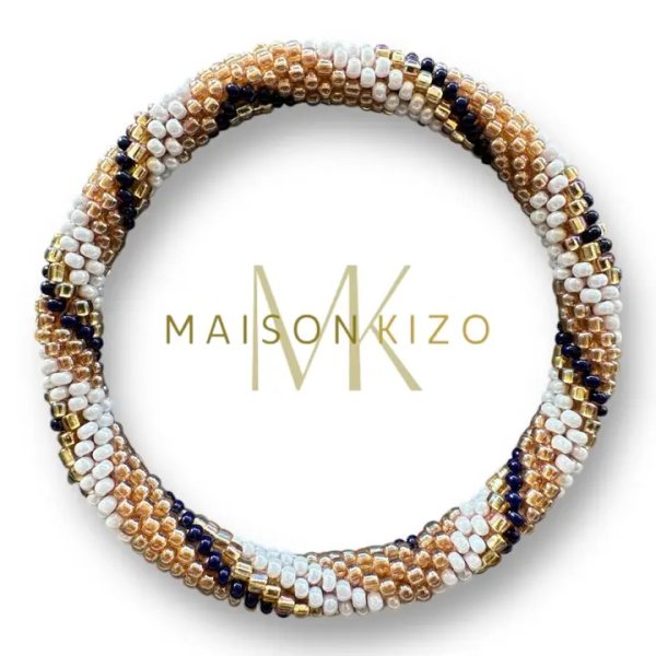 Maison Kizo - Armband Nepal Pattern Rot