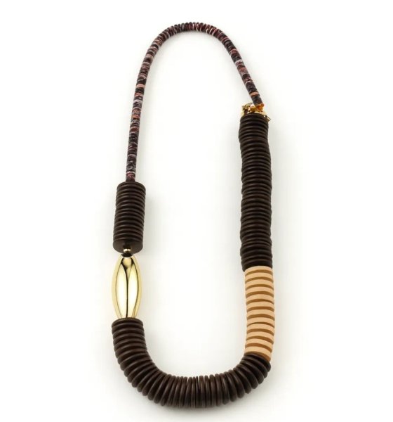 Miss Minna - Halsband Firenze Brun
