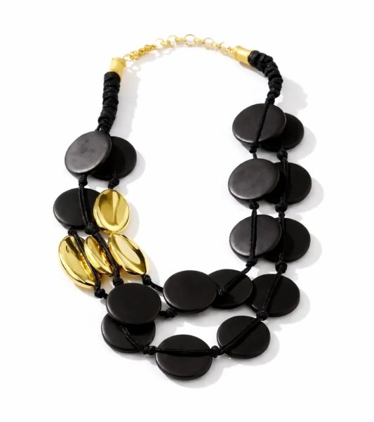 Miss Minna - Halsband Matera Svart