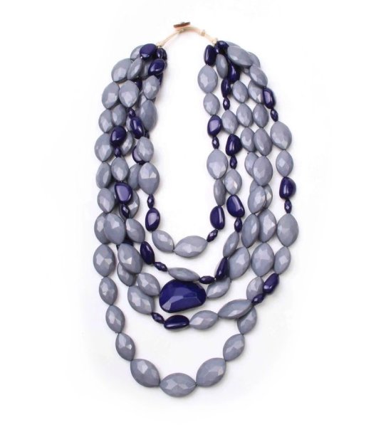 Miss Minna - Halsband Portofino Blå