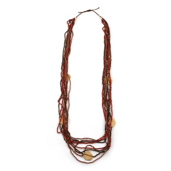 Miss Minna - Halsband Umbria Brun Mix