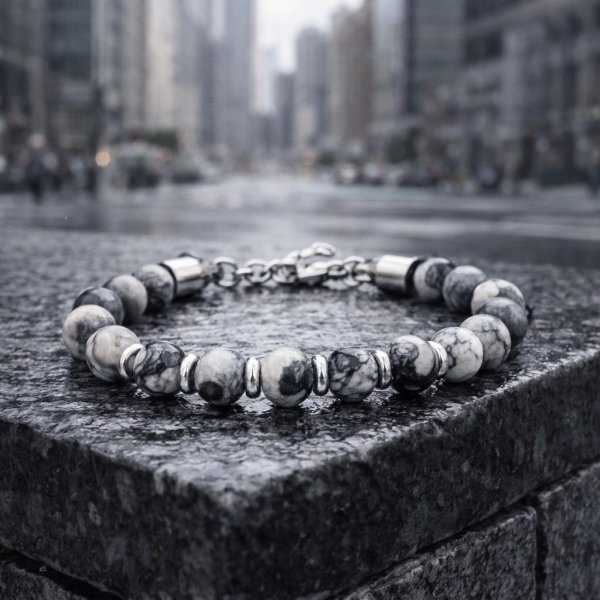 Eron - Armband Anders 0,8 Grå Network