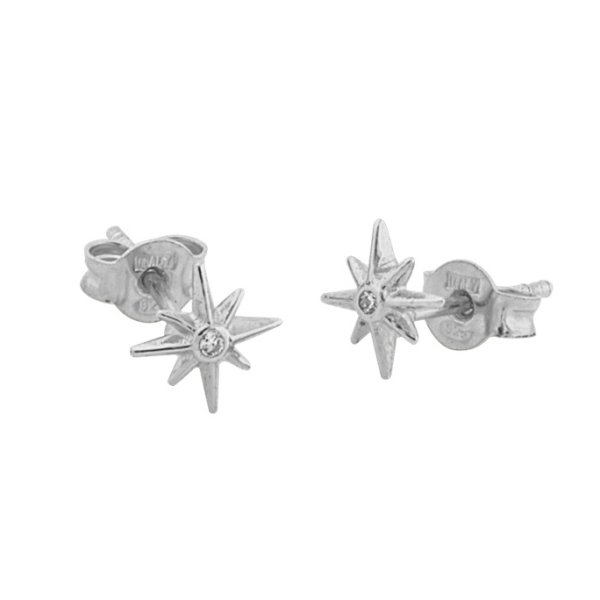 CU Jewellery - Örhängen One Star Small Silver