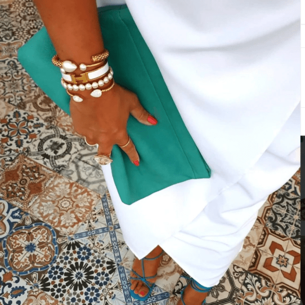 Caroline Svedbom - Armband Gia Stud Pearl Guld Vit