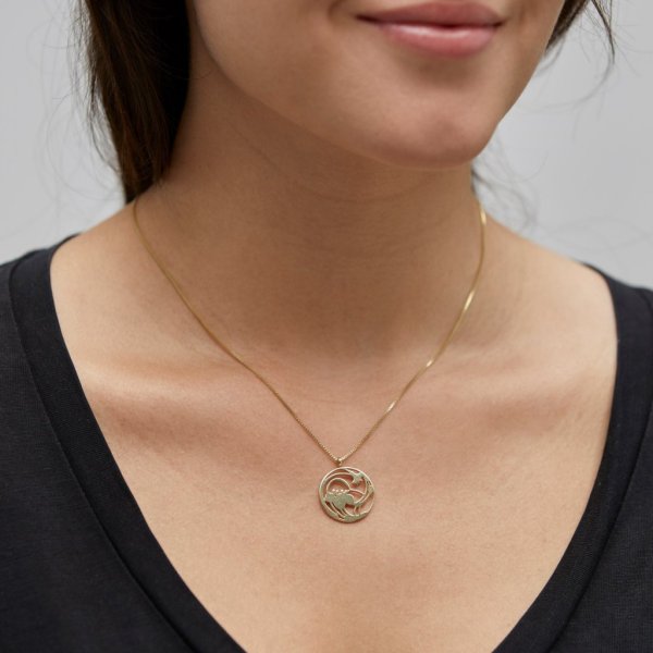 Pilgrim - Halsband Abella Guld