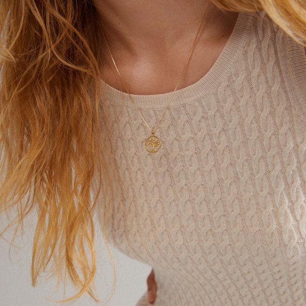 Pilgrim - Halsband Iben Guld