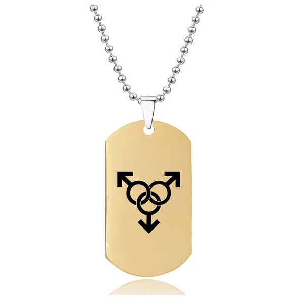 Pride - Halsband Symboler Tre