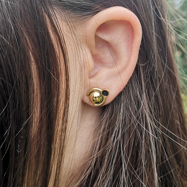 Sigrén Jewelry - Örhängen Satellite E4 Stål