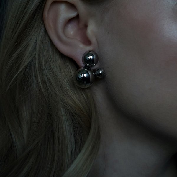 Sigrén Jewelry - Örhängen Solar Cluster Stål