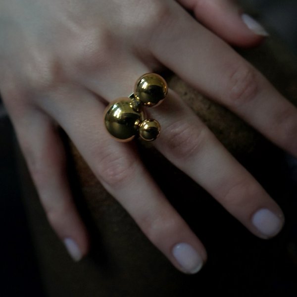 Sigrén Jewelry - Ring Solar Cluster Guld