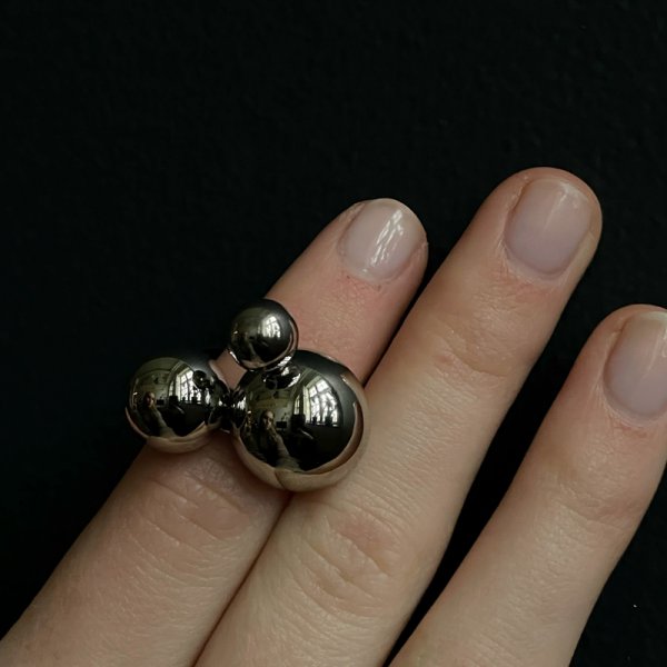 Sigrén Jewelry - Ring Solar Cluster Stål