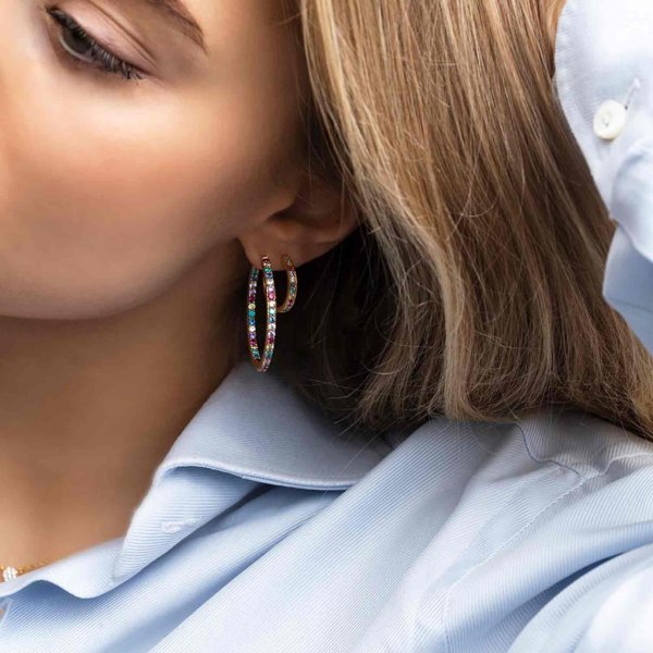 Sif Jakobs - Örhängen Bovalino Guld Mix