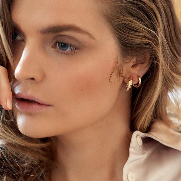 Sif Jakobs - Örhängen Ferrara Piccolo Pianura Guld