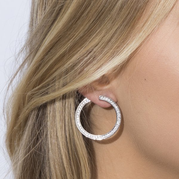 Sif Jakobs - Örhängen Valiano Circolo Grande Silver