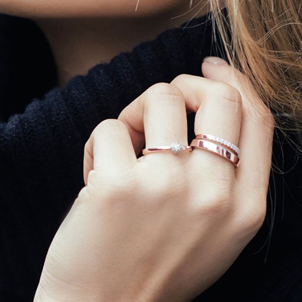 Sif Jakobs - Ring Corte Uno Rosé