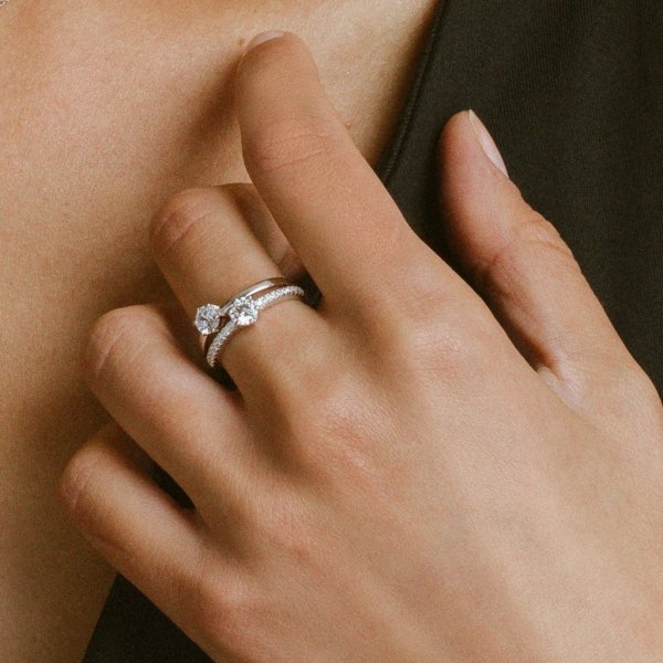 Sif Jakobs - Ring Ellera Uno Grande Multi Silver