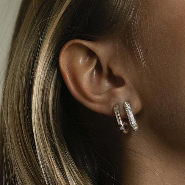 Sif Jakobs - Örhängen Capri Piccolo Pianura Silver