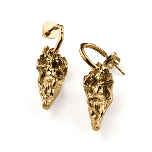 Sigrén Jewelry - Örhängen Mermaid Guld