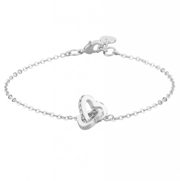 Snö of Sweden Armband Connected Heart Silver
