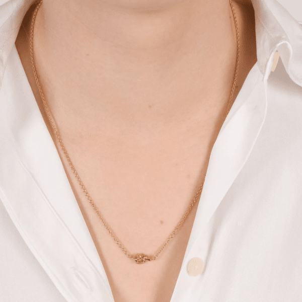 Sophie by Sophie - Halsband Knot Guld