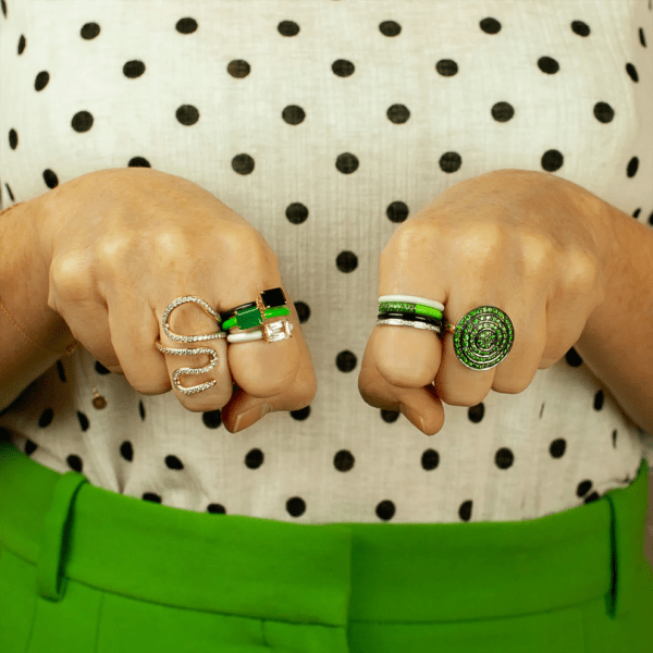 Sophie by Sophie - Ring Iris Grön