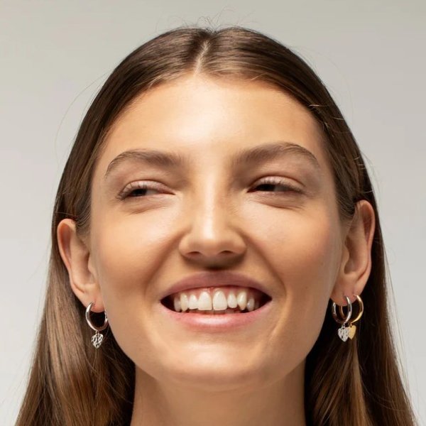 Sophie by Sophie - Örhängen Wildheart Hoops Silver