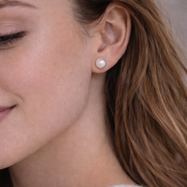 The Botilda - Örhängen Pärla Vit