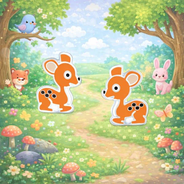 The Botilda - Örhängen Rådjur