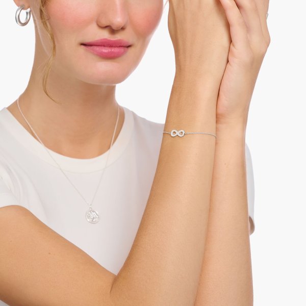 Thomas Sabo - Armband Evighetstecken Plain Silver