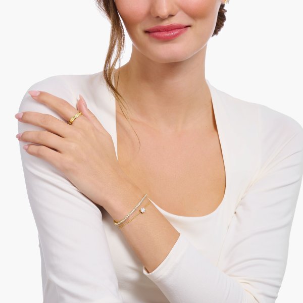 Thomas Sabo - Armband Tiffany Guld