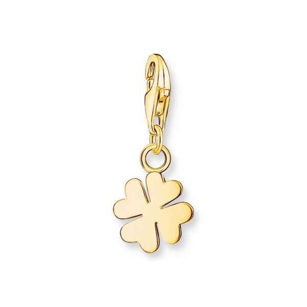 Thomas Sabo - Berlock Charm Club Cloverleaf Mini Guld