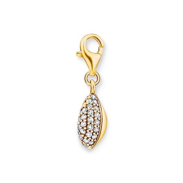 Thomas Sabo - Berlock Charm Club Porslinssnäcka Guld