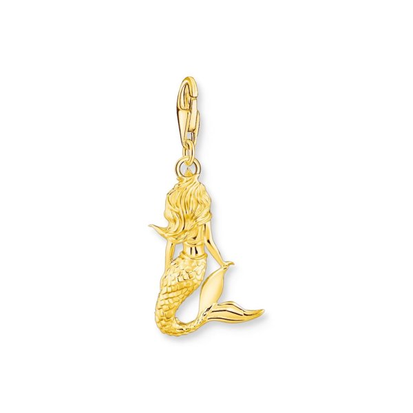Thomas Sabo - Berlock Charm Club Sjöjungfru Guld
