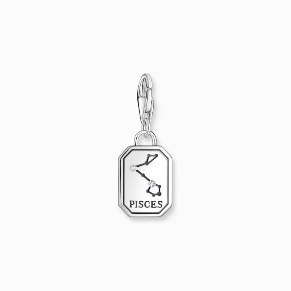 Thomas Sabo - Berlock Charm Club Stjärntecken Fiskarna Mini