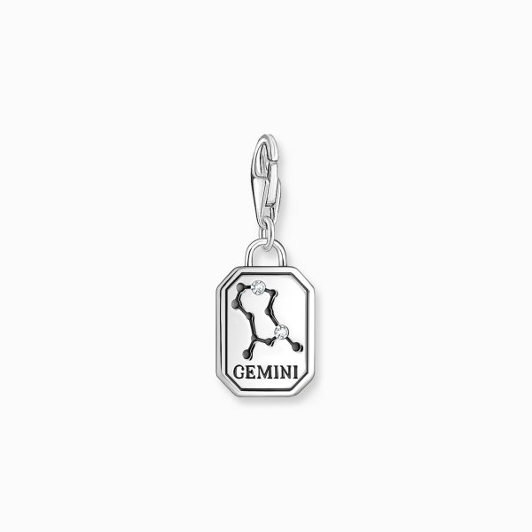 Thomas Sabo - Berlock Charm Club Stjärntecken Tvillingarna Mini