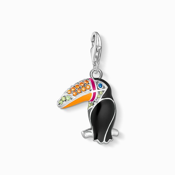 Thomas Sabo - Berlock Charm Club Tukan Färgglad