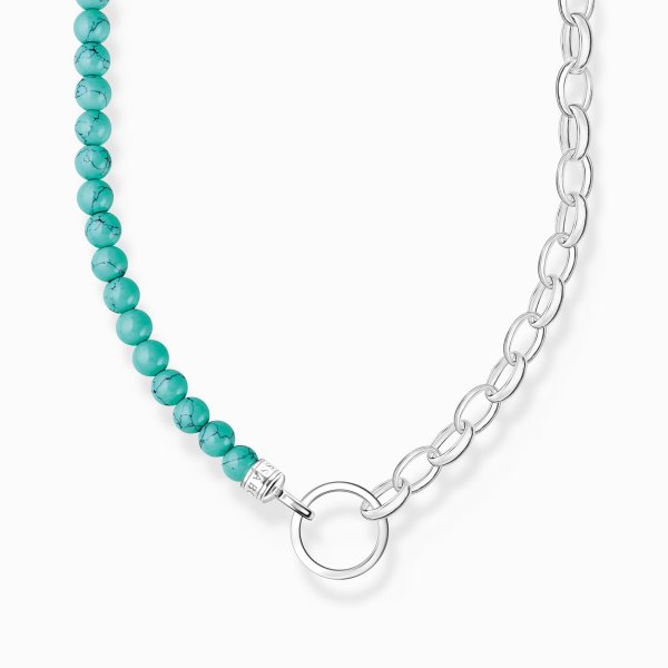 Thomas Sabo - Halsband Beads Turkose