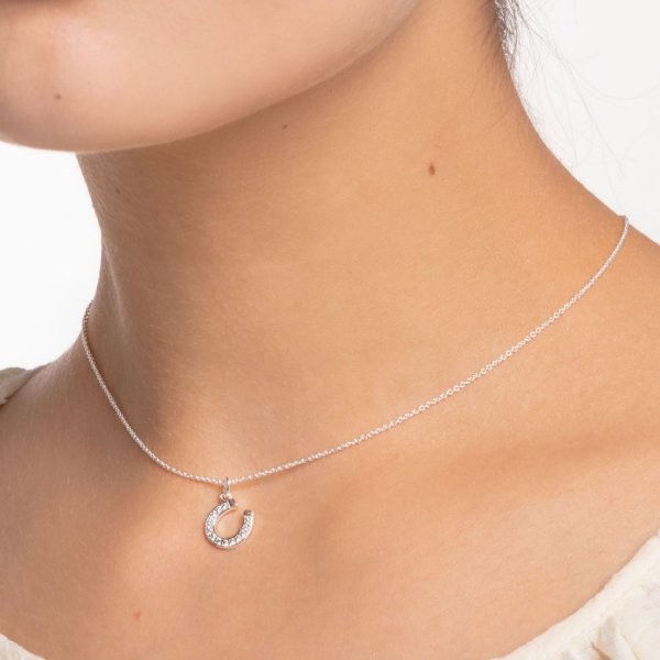 Thomas Sabo - Halsband CZ Hästsko Silver
