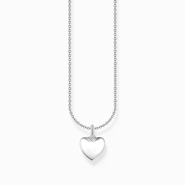 Thomas Sabo - Halsband Hjärta Plain Silver