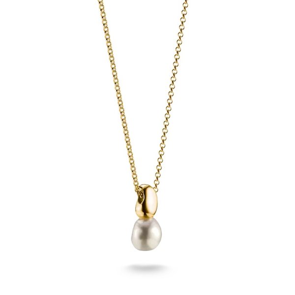 Thomas Sabo - Halsband Pärla Guld Vit