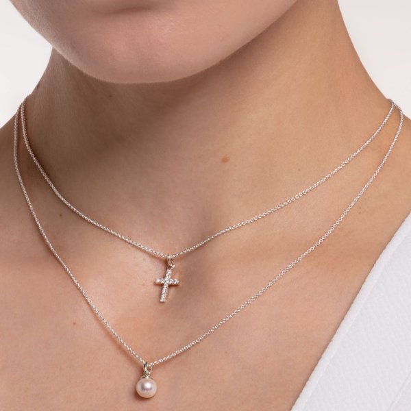 Thomas Sabo - Halsband Pärla Silver
