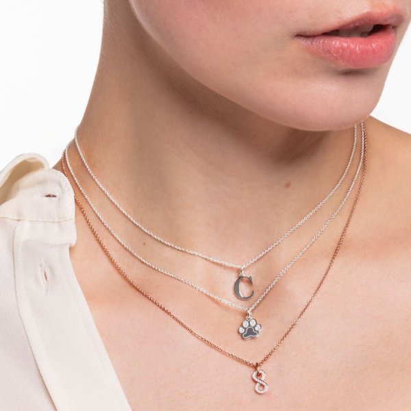 Thomas Sabo - Halsband Tassavtryck Silver