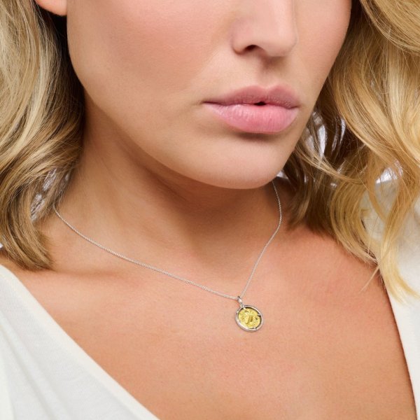 Thomas Sabo - Halsband Coin Tro, Hopp & Kärlek