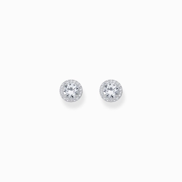 Thomas Sabo - Örhängen Briljant Halo Silver