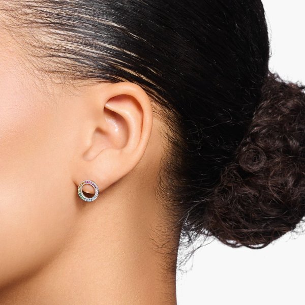 Thomas Sabo - Örhängen Cirkel CZ Mix