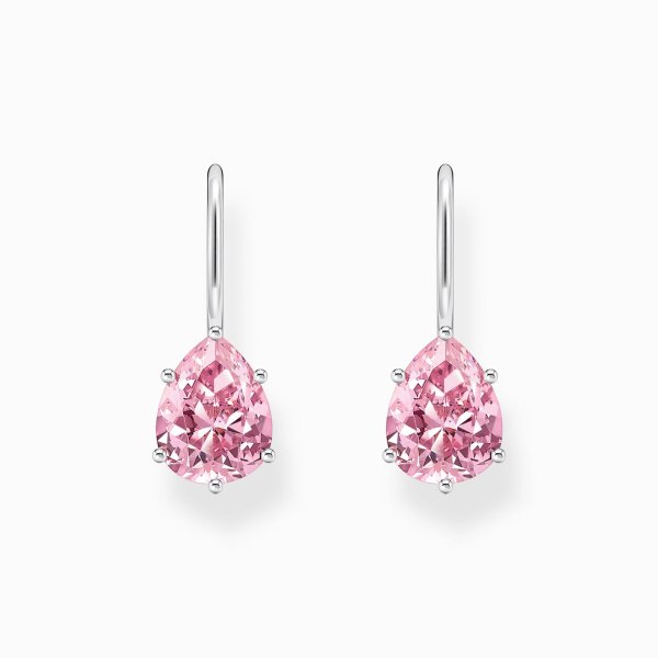Thomas Sabo - Örhängen Krok Droppe Rosa