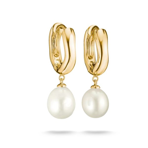 Thomas Sabo - Örhängen Pärla Creol Guld